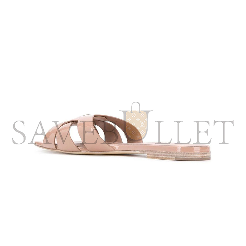 YSL TRIBUTE MULES IN PATENT LEATHER 571952 B8I00 9935